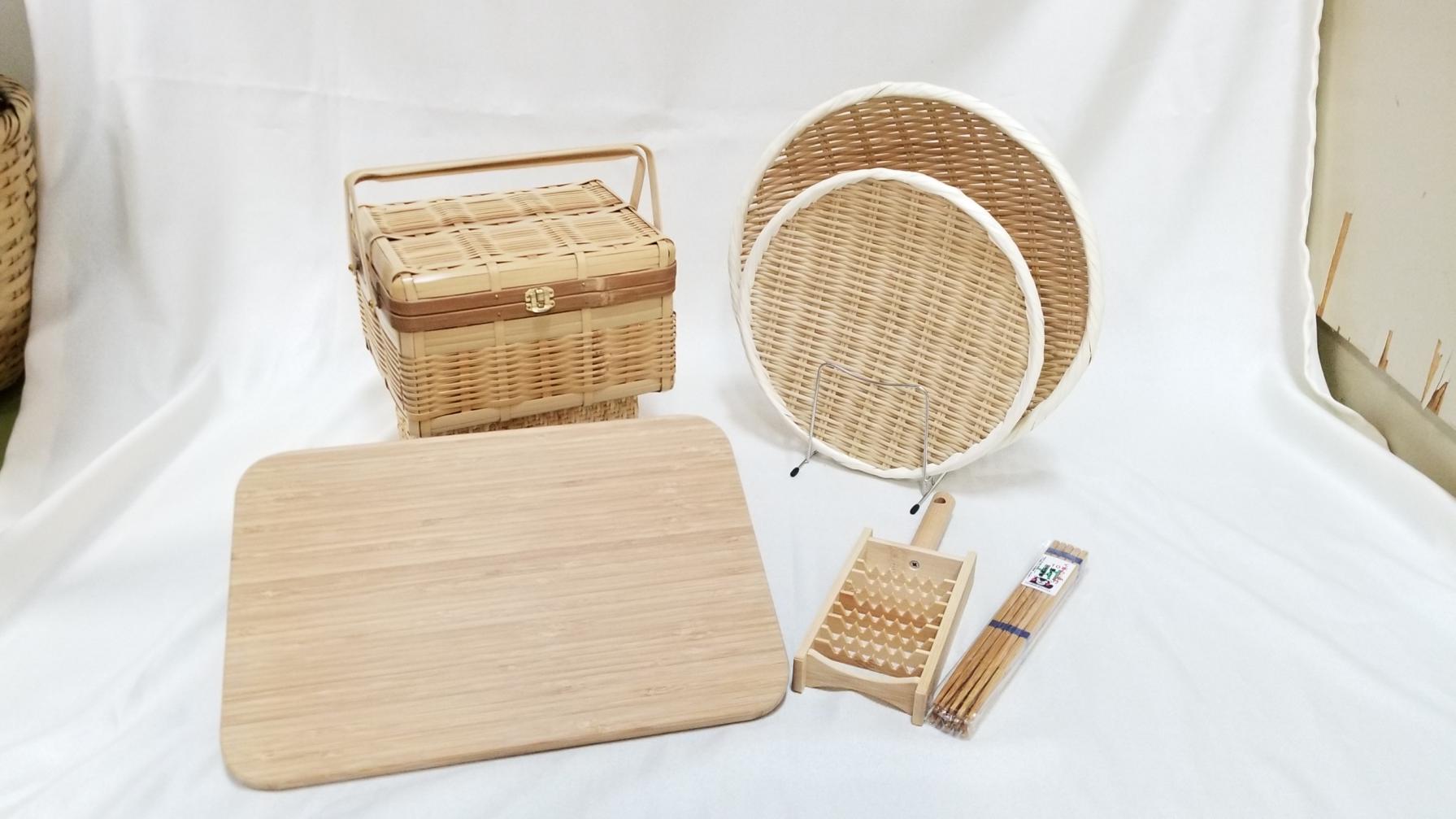 【アクロス福岡】屋久杉工芸と日奈久（ひなぐ）竹細工-1