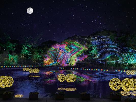 石橋文化中心 久留米燈飾「光之博物館」-2