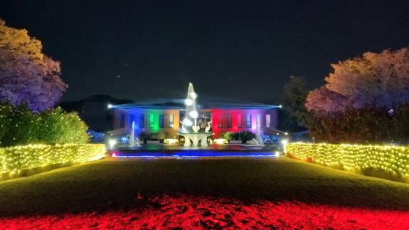 石橋文化中心 冬季燈飾「光之博物館」-2