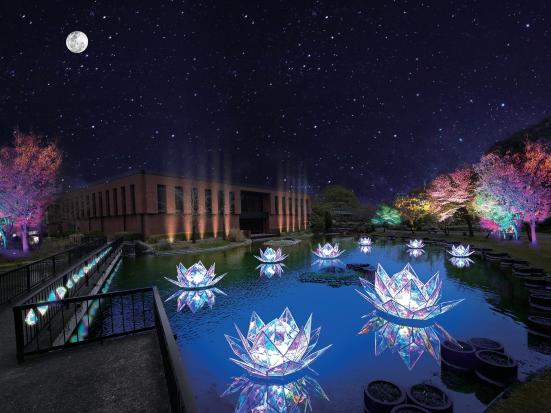 石橋文化中心 久留米燈飾「光之博物館」-1