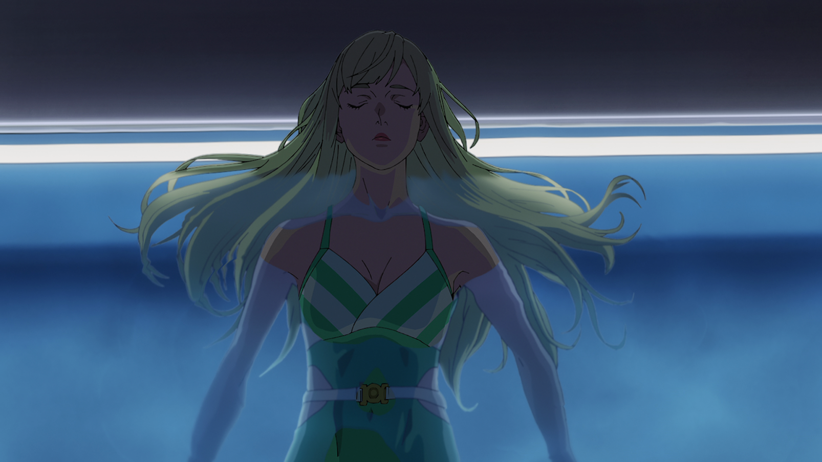 【三井ショッピングパーク ららぽーと福岡】実物大ν（ニュー）ガンダム立像　冬季限定25-26Ver.ライトアップ・点灯式-6