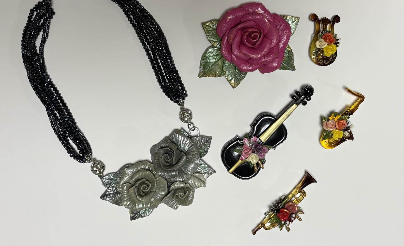 【匠ギャラリー】パンフラワーとシルバーアクセサリー展-5