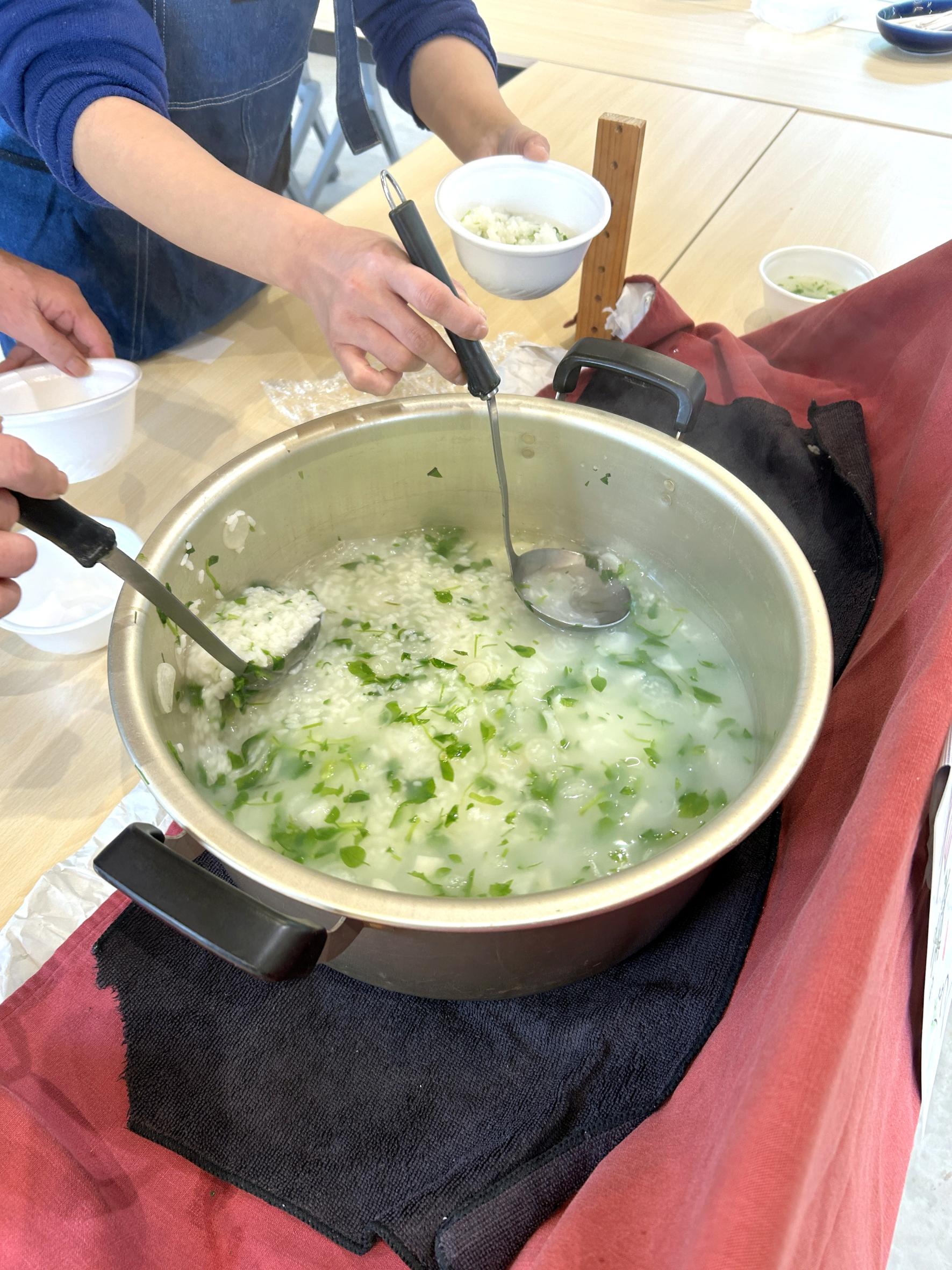 【福岡市動植物園】春の七草粥会-4