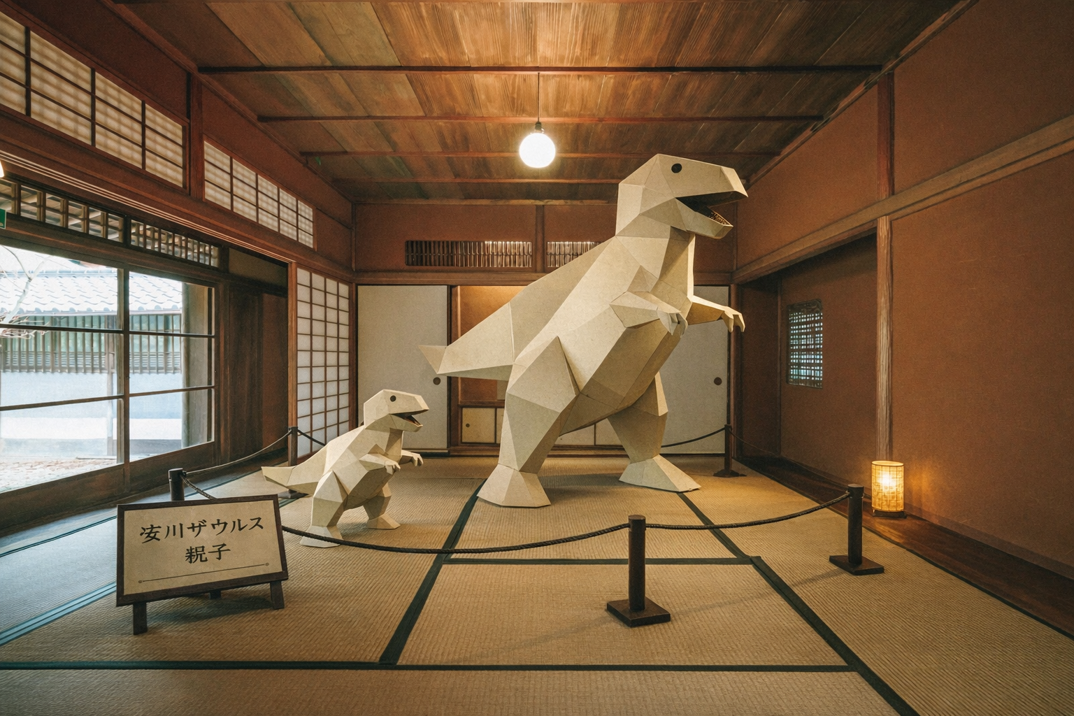 松岡忠夫の「絵と手づくりのあそび展」-1