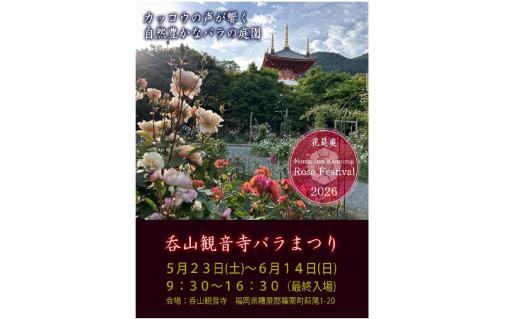 呑山観音寺バラまつり-5