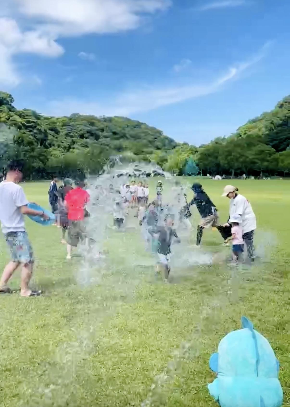 【花農丘公園・北九州市立総合農事センター】水ばっかし祭-1