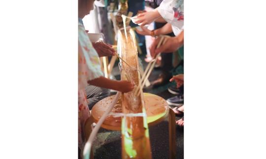 川崎町流しそうめん祭りinDe・愛-1