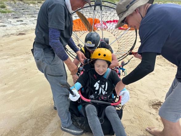 糸島の空を飛ぼう！パラグライダー体験（ASOBINA糸島）-8