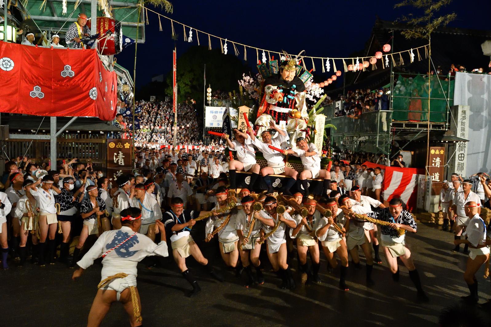 各地の山笠のお祭り