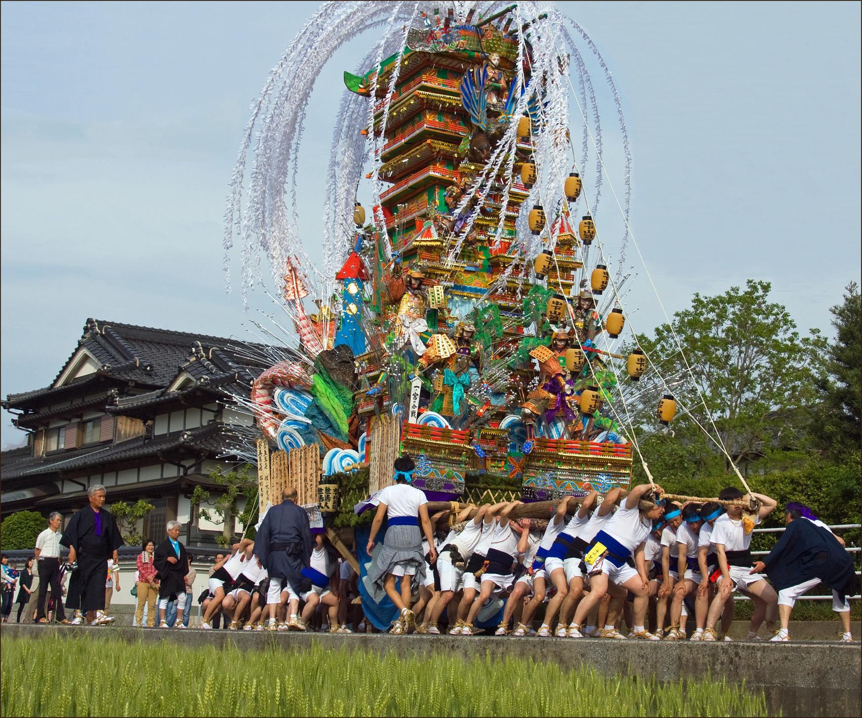 各地の山笠のお祭り-5